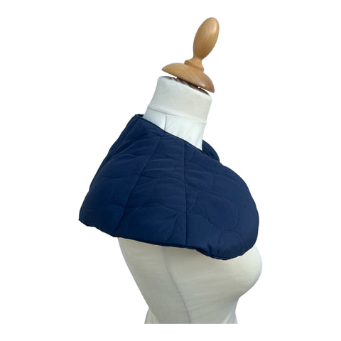 Varmepude til skuldre - Blå quilt