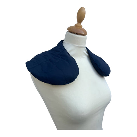 Varmepude til skuldre - Blå quilt